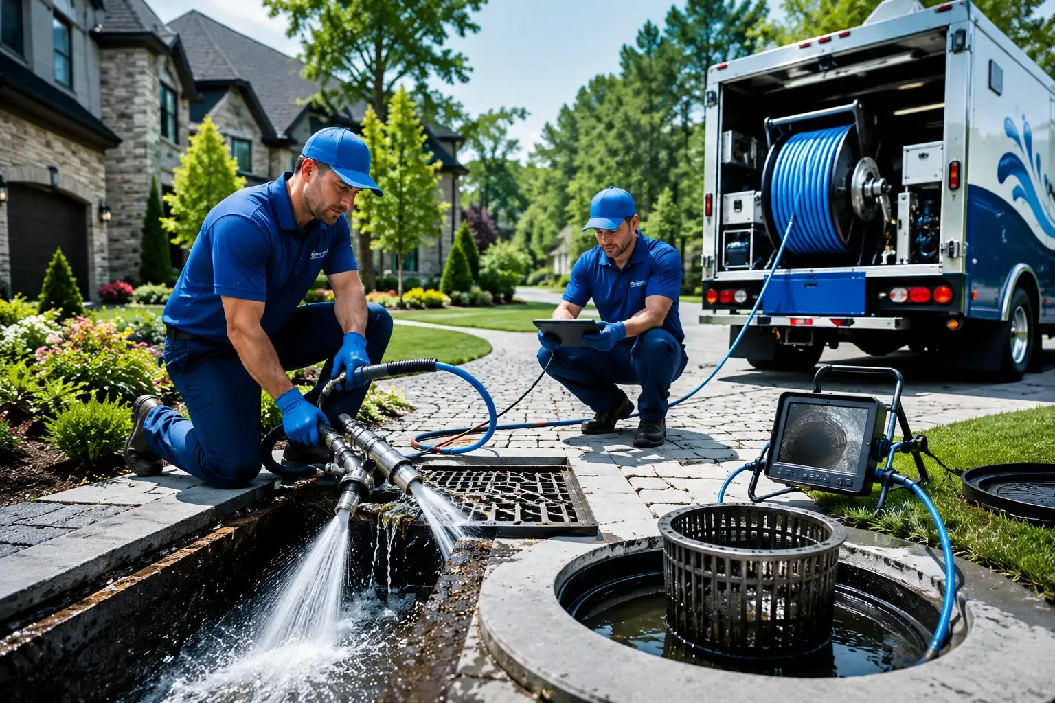 Local outdoor drain cleaning professionals in Aspen Hill, MD